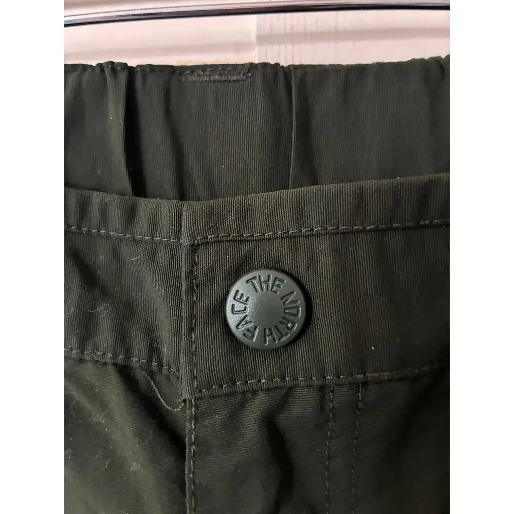 The North Face Pants Convertible Utility Hiking Dark Green Nylon Ripstop Men's M